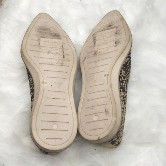 Louise et Cie Washable Knit Pointed-Toe Flats - Celete 6M - Picture 8 of 9